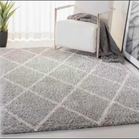 Other - Brand new 6’7” x 9’ gray & cream area rug from Wayfair